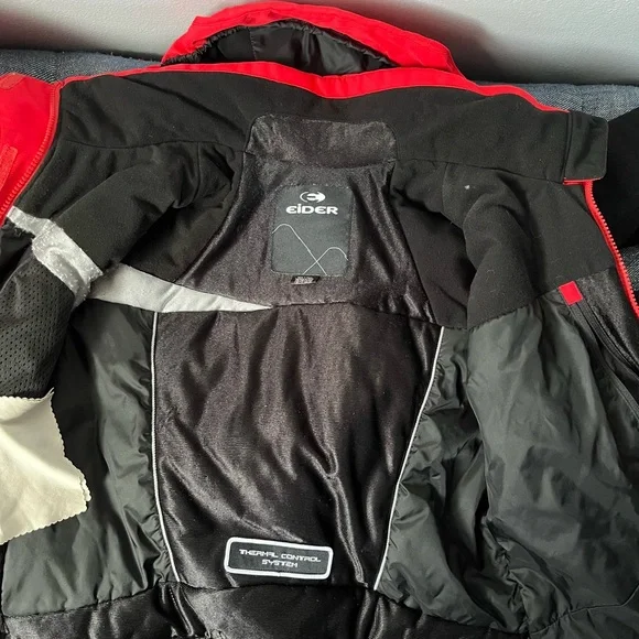 Eider Women's Red Ski Jacket - Picture 2 of 4